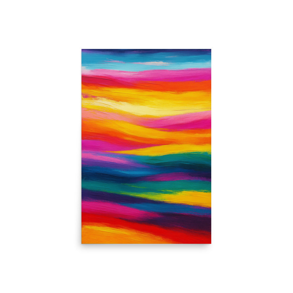 Symphony of Color Fields Poster Wall Art -RKM Inspiration - 52101182