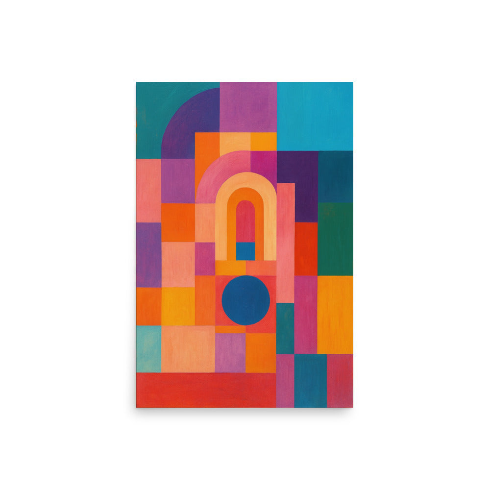 Echoes of Color and Light Poster Wall Art -RKM Inspiration - 62940462