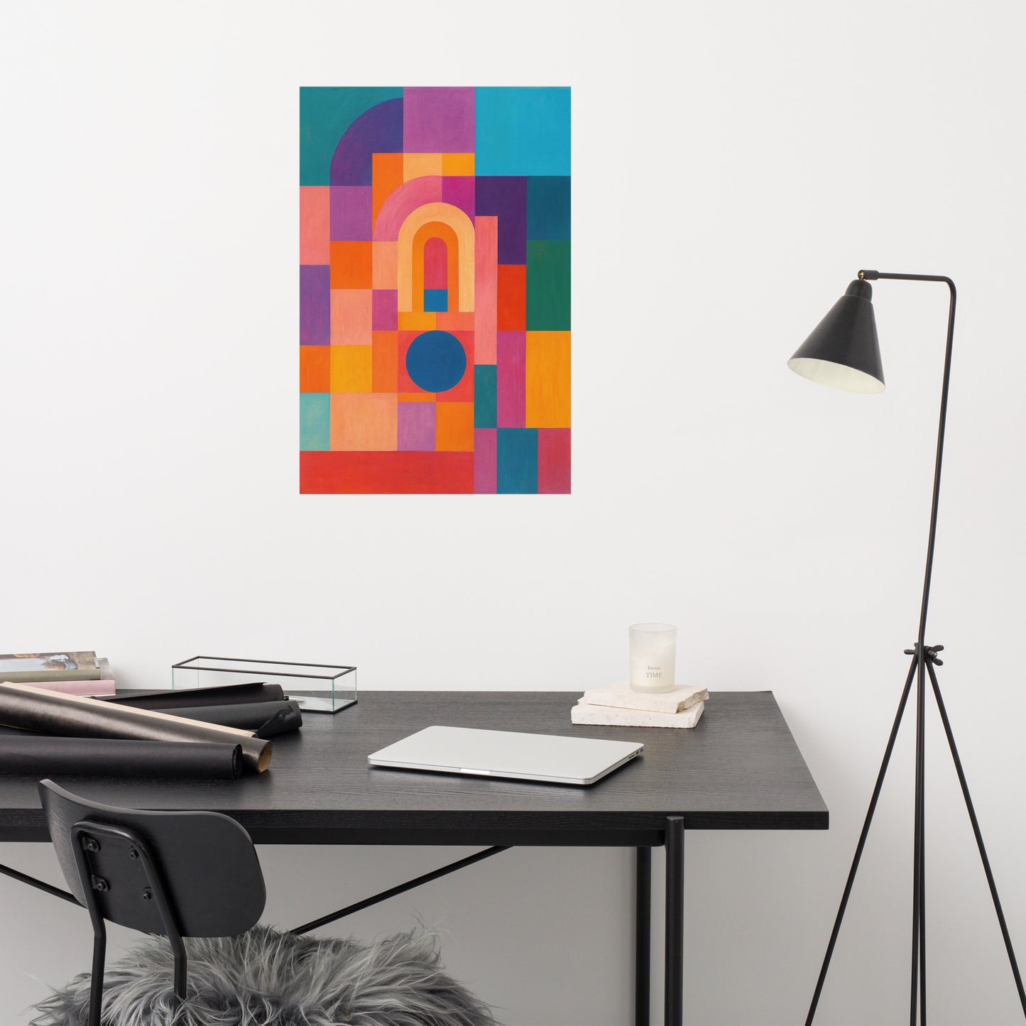 Echoes of Color and Light Poster Wall Art -RKM Inspiration - 94431928