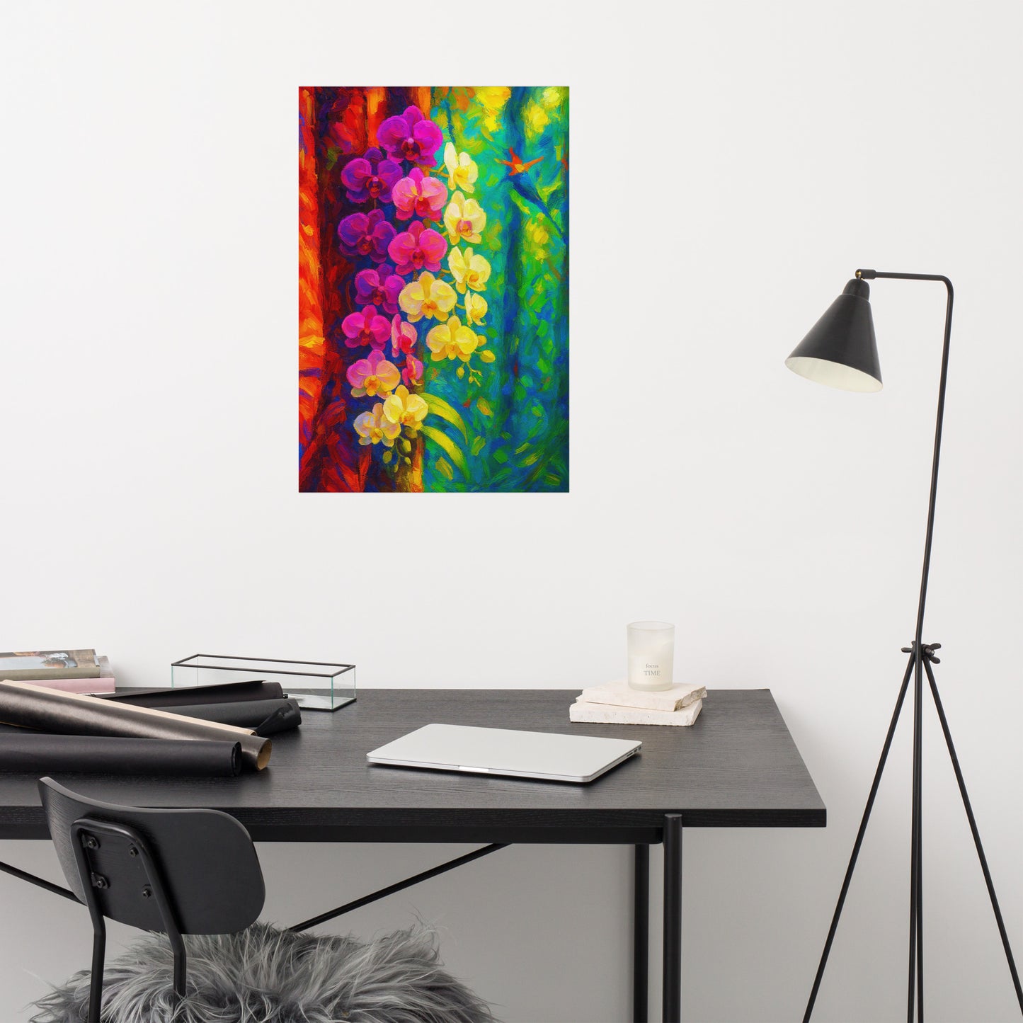 Whispers of Color in the Canopy Poster Wall Art -RKM Inspiration - 76958955