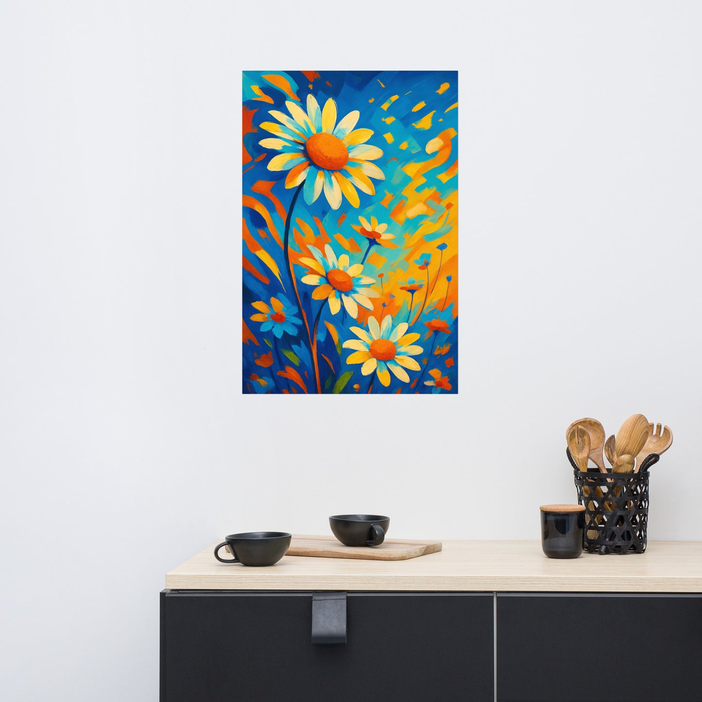 Fields of Golden Whimsy Poster Wall Art -RKM Inspiration - 37050110