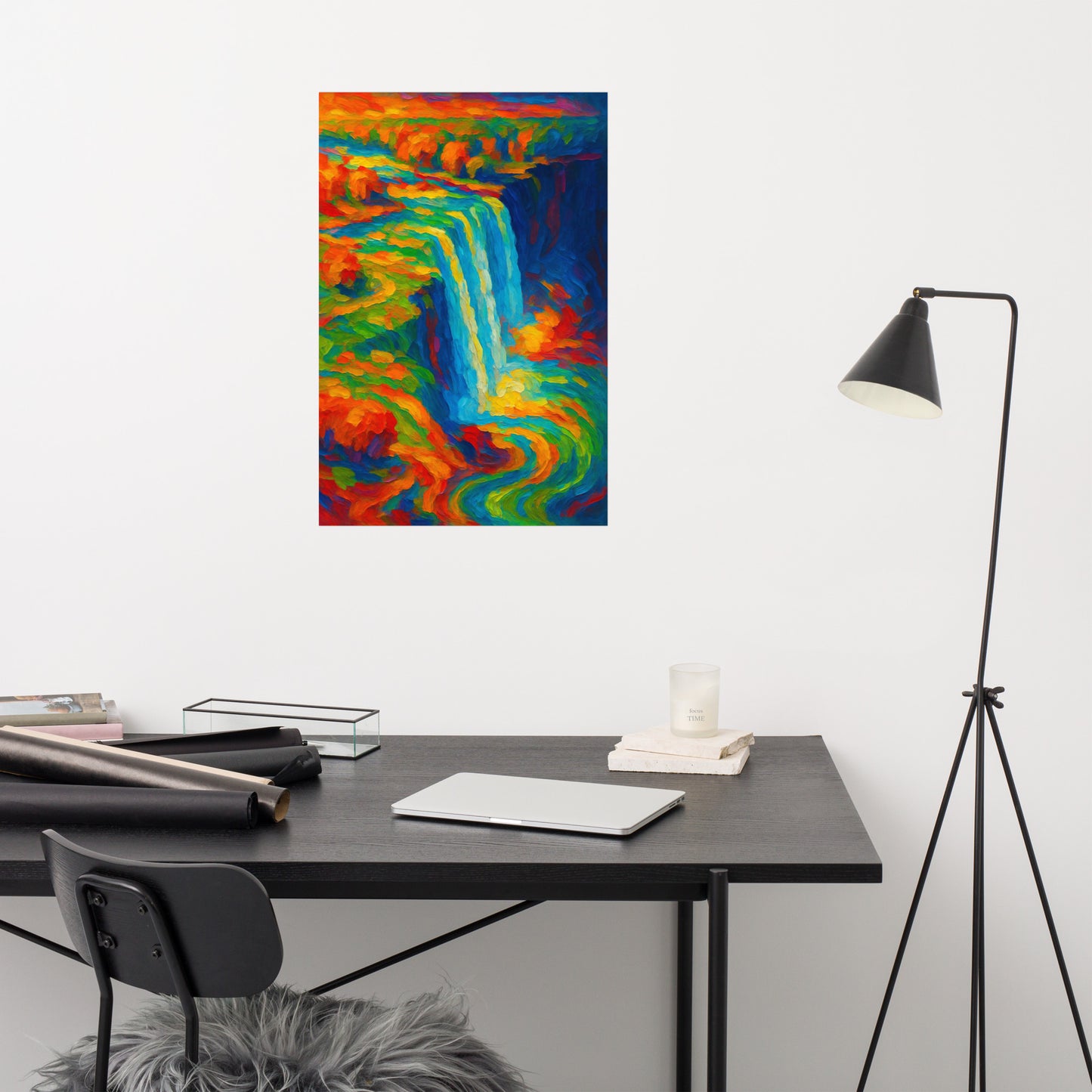 Symphony of the Falls Poster Wall Art -RKM Inspiration - 73480506