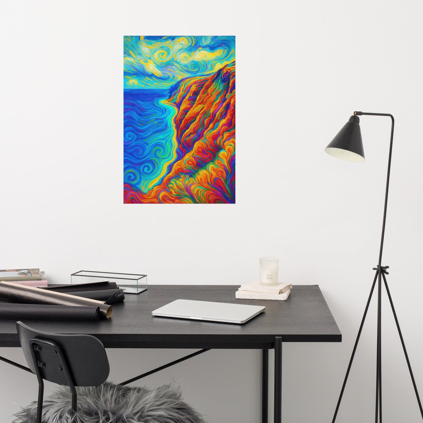 Euphoria of the Edge Poster Wall Art -RKM Inspiration - 95033569