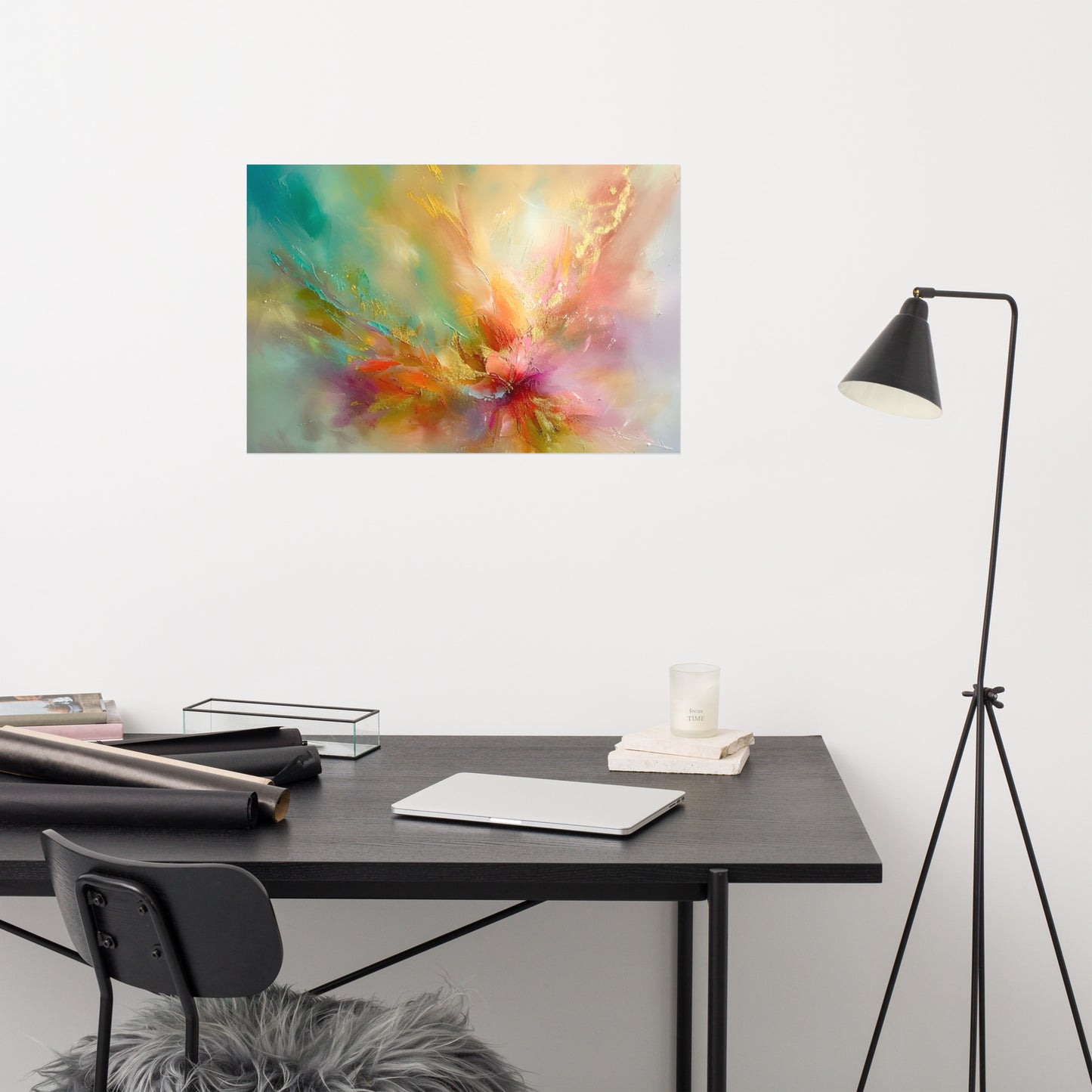 Burst of Creation Poster Wall Art -RKM Inspiration - 82858346
