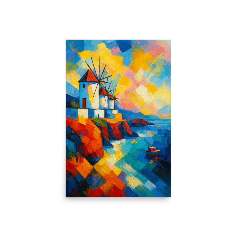 Winds of Aegean Dreams Poster Wall Art -RKM Inspiration - 72872375