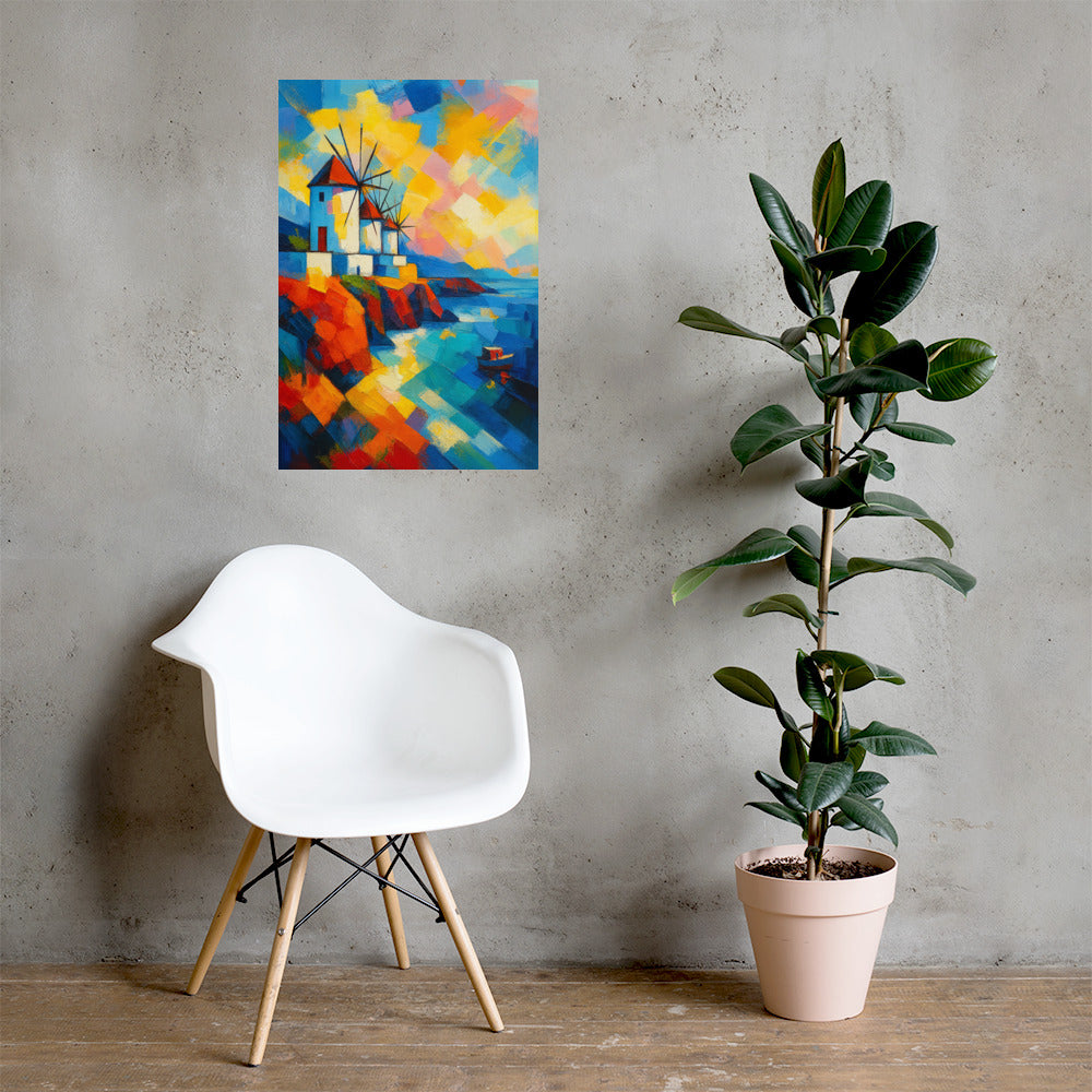 Winds of Aegean Dreams Poster Wall Art -RKM Inspiration - 79344549