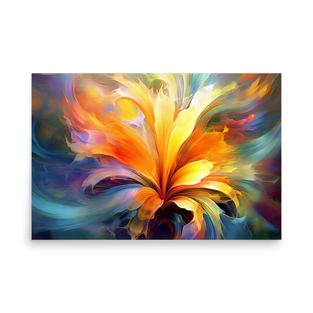 Flame of Creation Poster Wall Art -RKM Inspiration - 7080226
