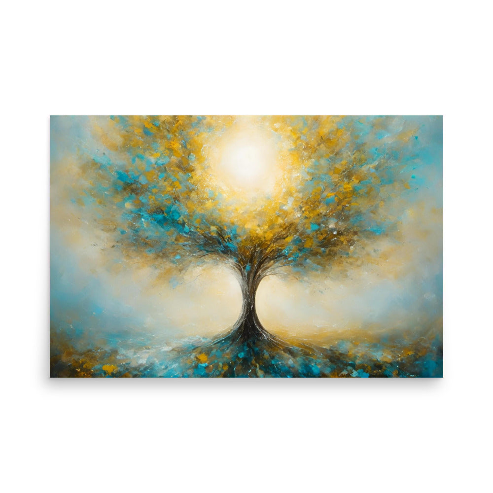 Tree of Radiance Poster Wall Art -RKM Inspiration - 8977624