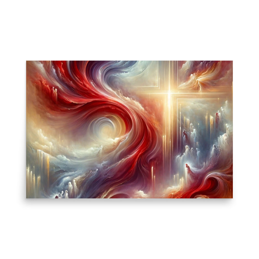 Celestial Ascension Poster Wall Art -RKM Inspiration - 25436127