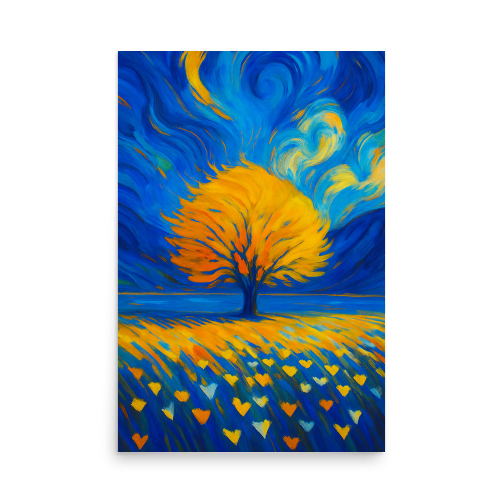Symphony of Solitude Poster Wall Art -RKM Inspiration - 12609234
