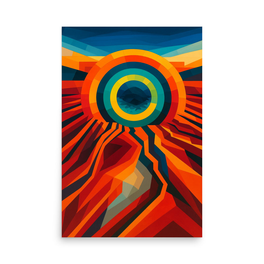 Transform Your Space with Thermal Pulse Poster Wall Art -RKM Inspiration - 61756852