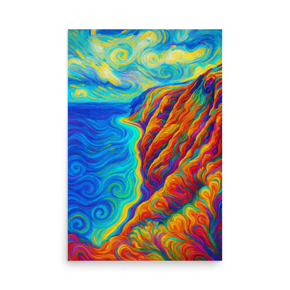 Euphoria of the Edge Poster Wall Art -RKM Inspiration - 819840