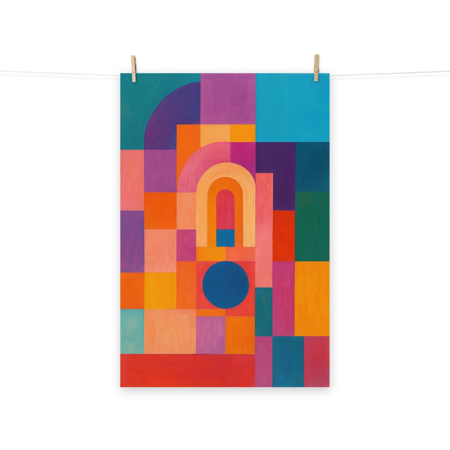 Echoes of Color and Light Poster Wall Art -RKM Inspiration - 88366628