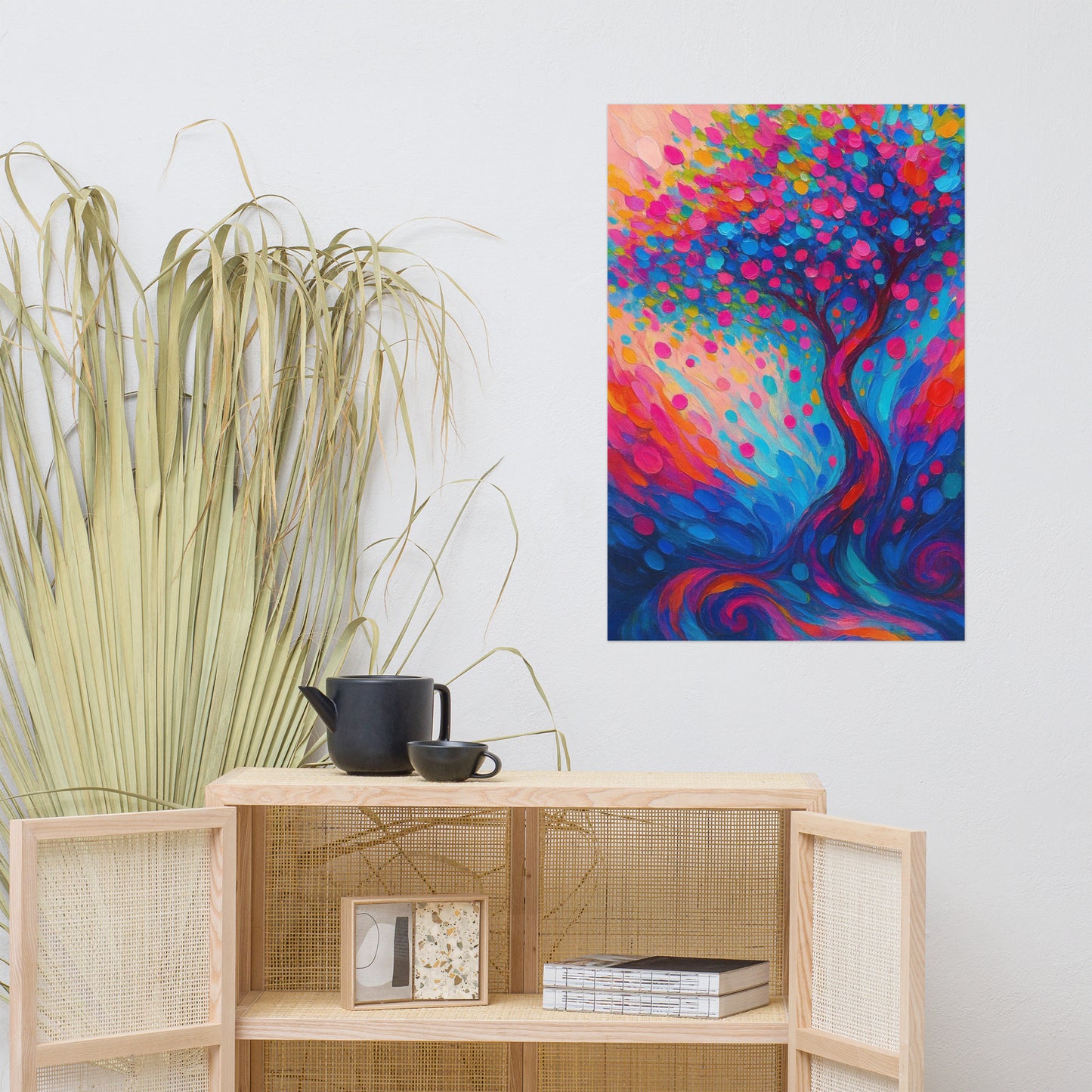 Whispers of a Mediterranean Bloom - Poster -RKM Inspiration - 50104421
