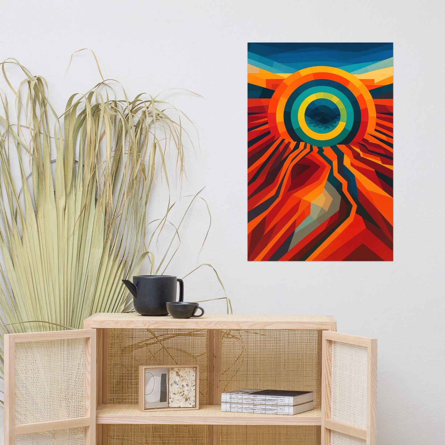 Transform Your Space with Thermal Pulse Poster Wall Art -RKM Inspiration - 53324473
