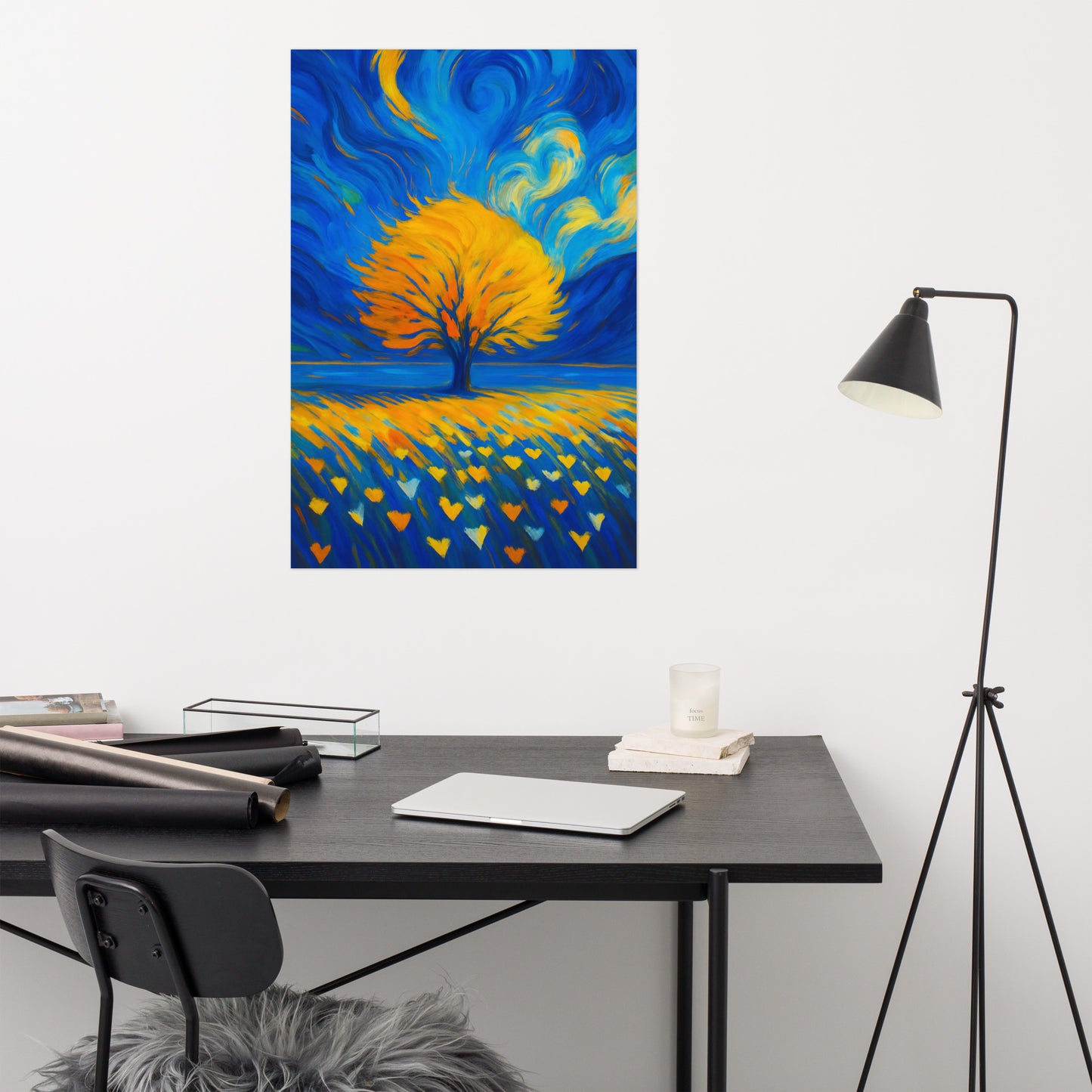 Symphony of Solitude Poster Wall Art -RKM Inspiration - 14496356