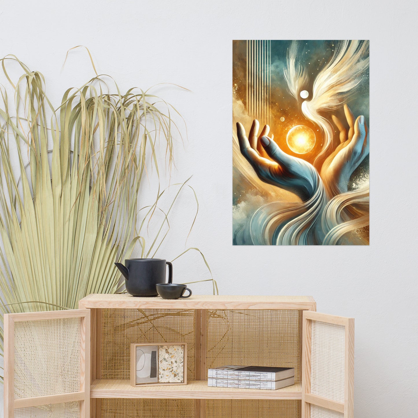Celestial Harmony Poster Wall Art -RKM Inspiration - 67624919