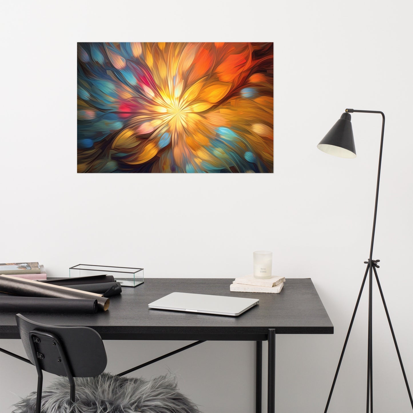 Blossom of Light Poster Wall Art -RKM Inspiration - 20287763