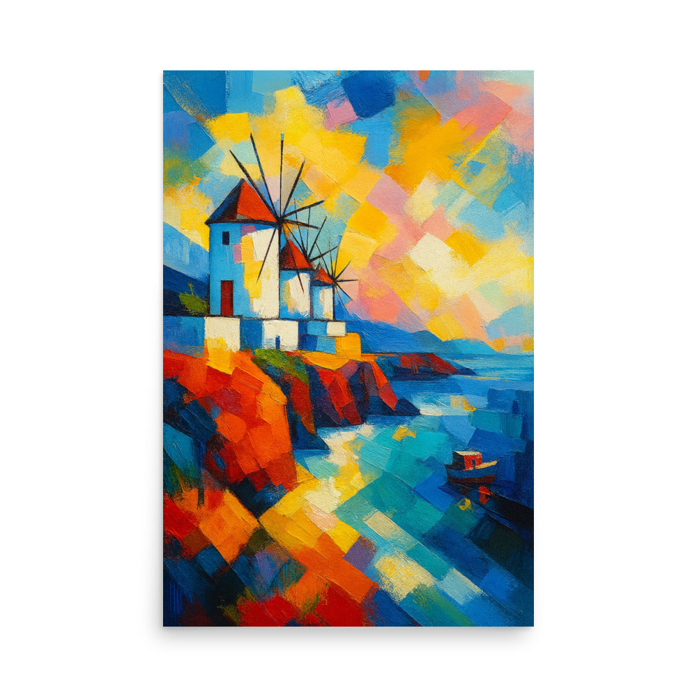 Winds of Aegean Dreams Poster Wall Art -RKM Inspiration - 93583508