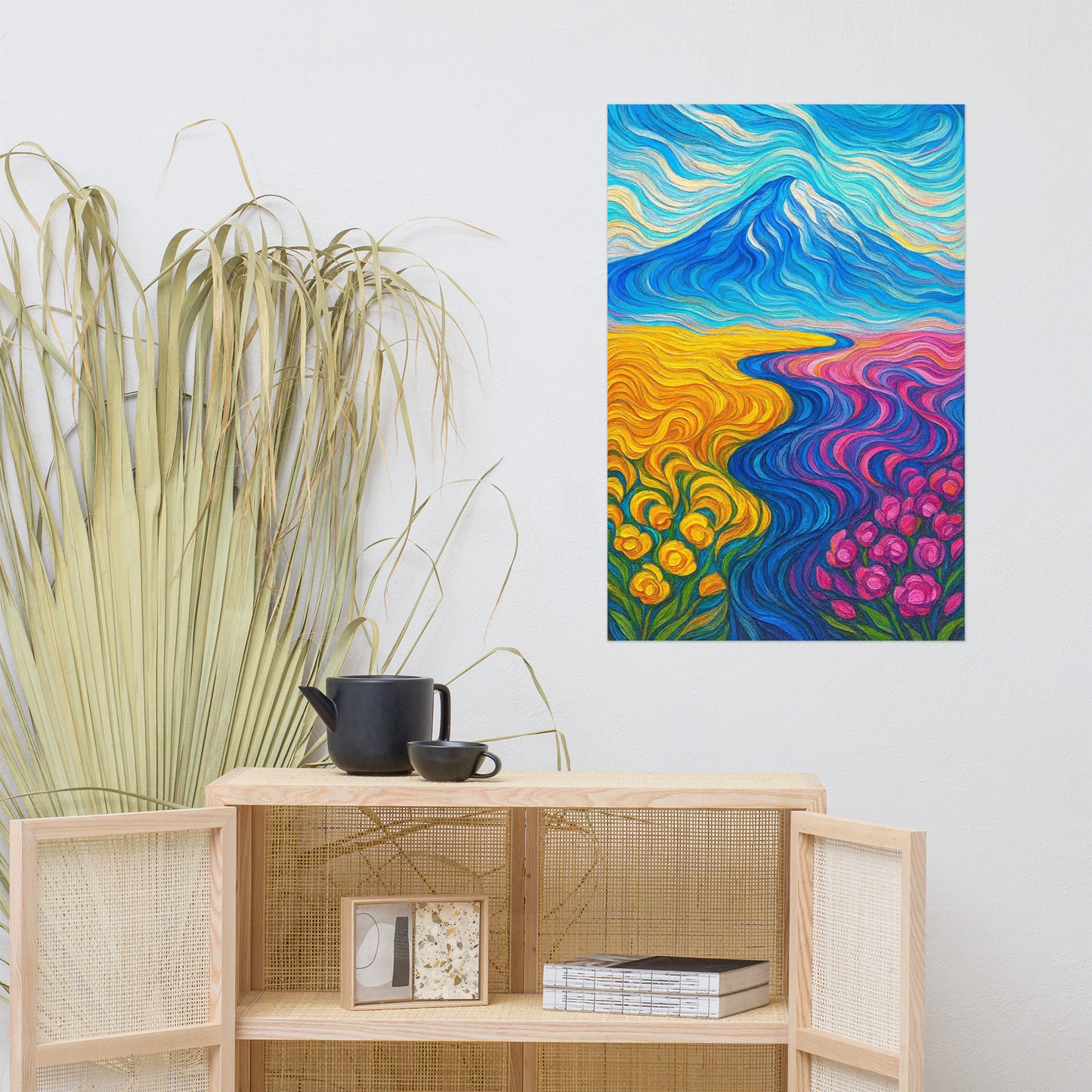 Path of Blooming Horizons Poster Wall Art -RKM Inspiration - 5324049