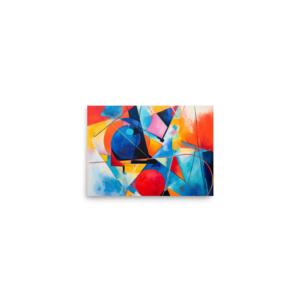 Energetic Symmetry Poster Wall Art -RKM Inspiration - 29749347