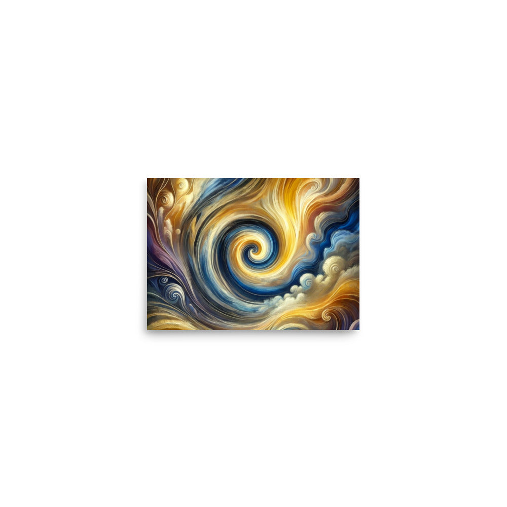 Whirlwind of Light and Energy Poster Wall Art -RKM Inspiration - 7930230