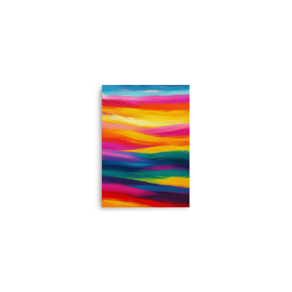 Symphony of Color Fields Poster Wall Art -RKM Inspiration - 7216827