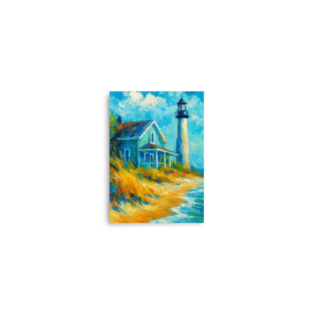 Lighthouse Haven - Wall Art Poster - RKM Inspiration  - 27927476