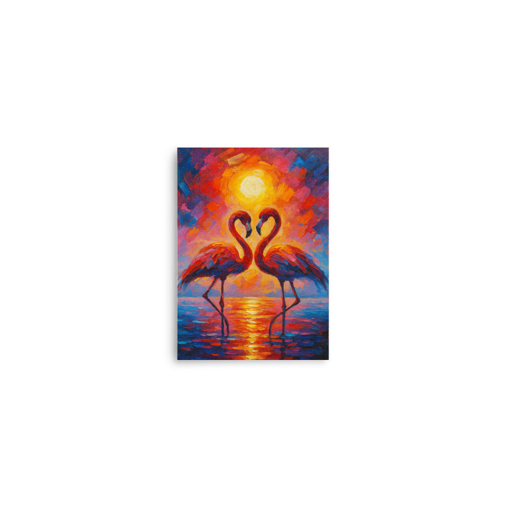 Love in Crimson Light - Wall Art Poster - RKM Inspiration  - 7265392