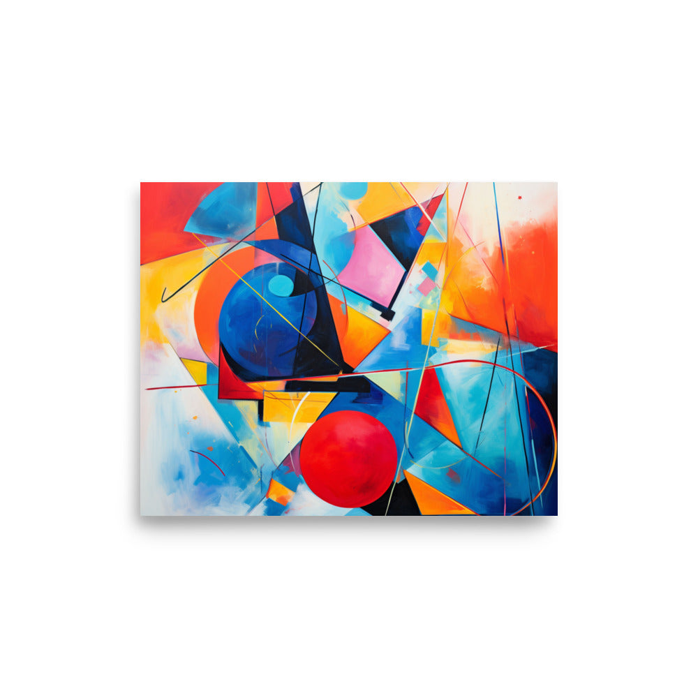 Energetic Symmetry Poster Wall Art -RKM Inspiration - 18717174