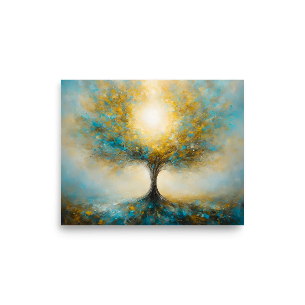 Tree of Radiance Poster Wall Art -RKM Inspiration - 31354727
