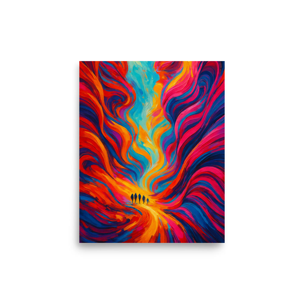 Whispers of the Canyon Flame Poster Wall Art -RKM Inspiration - 37541783