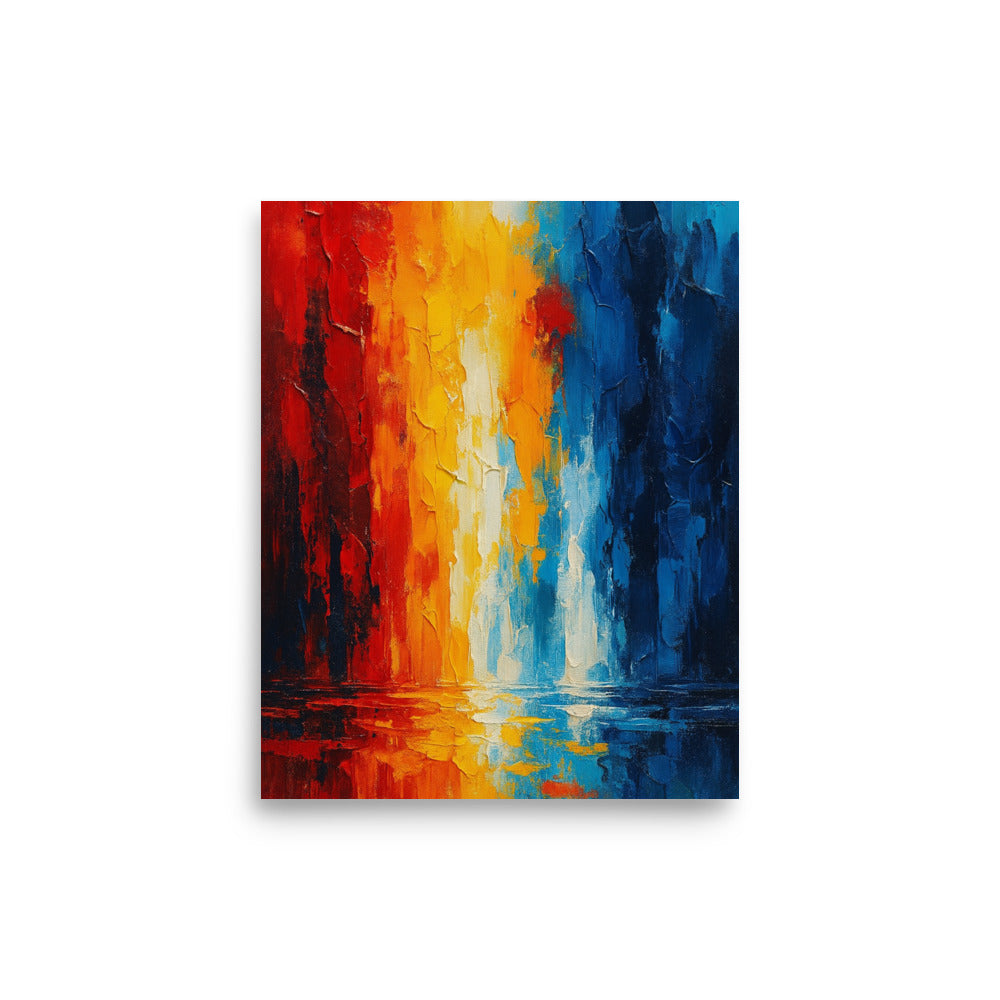 Echoes of Autumn Reflections Poster Wall Art -RKM Inspiration - 26572078