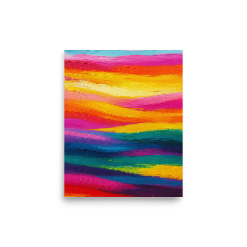 Symphony of Color Fields Poster Wall Art -RKM Inspiration - 98668658