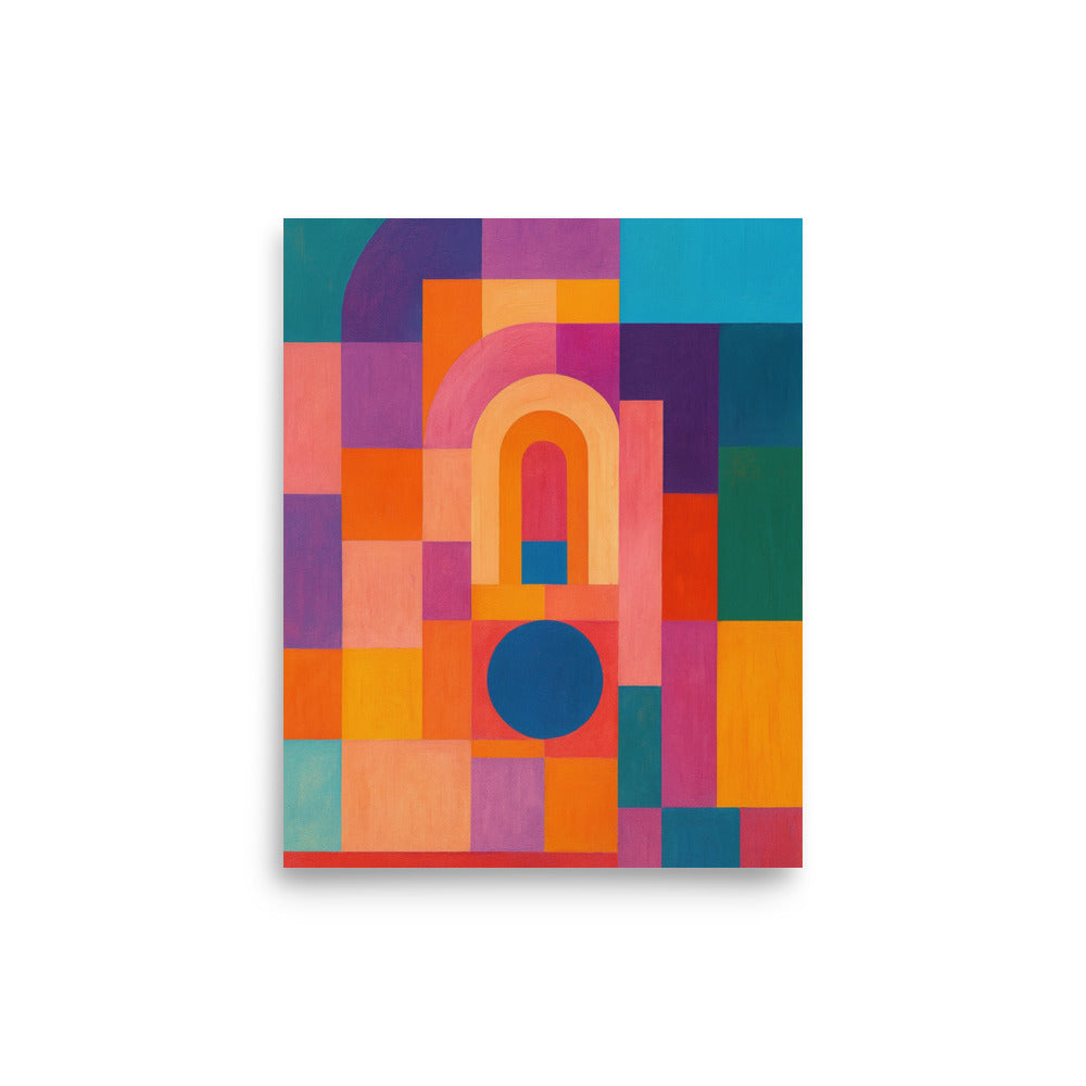 Echoes of Color and Light Poster Wall Art -RKM Inspiration - 84265703