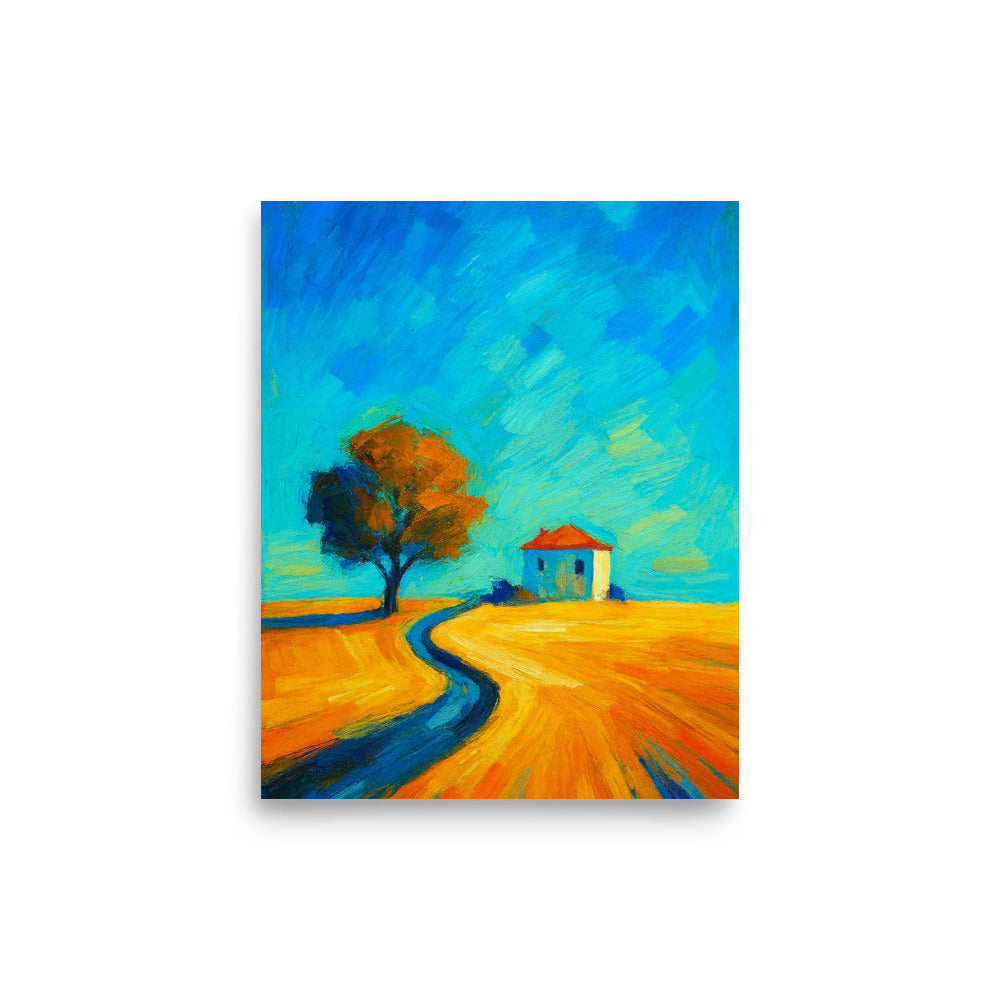 Solitude in Gold Poster Wall Art -RKM Inspiration - 38921362