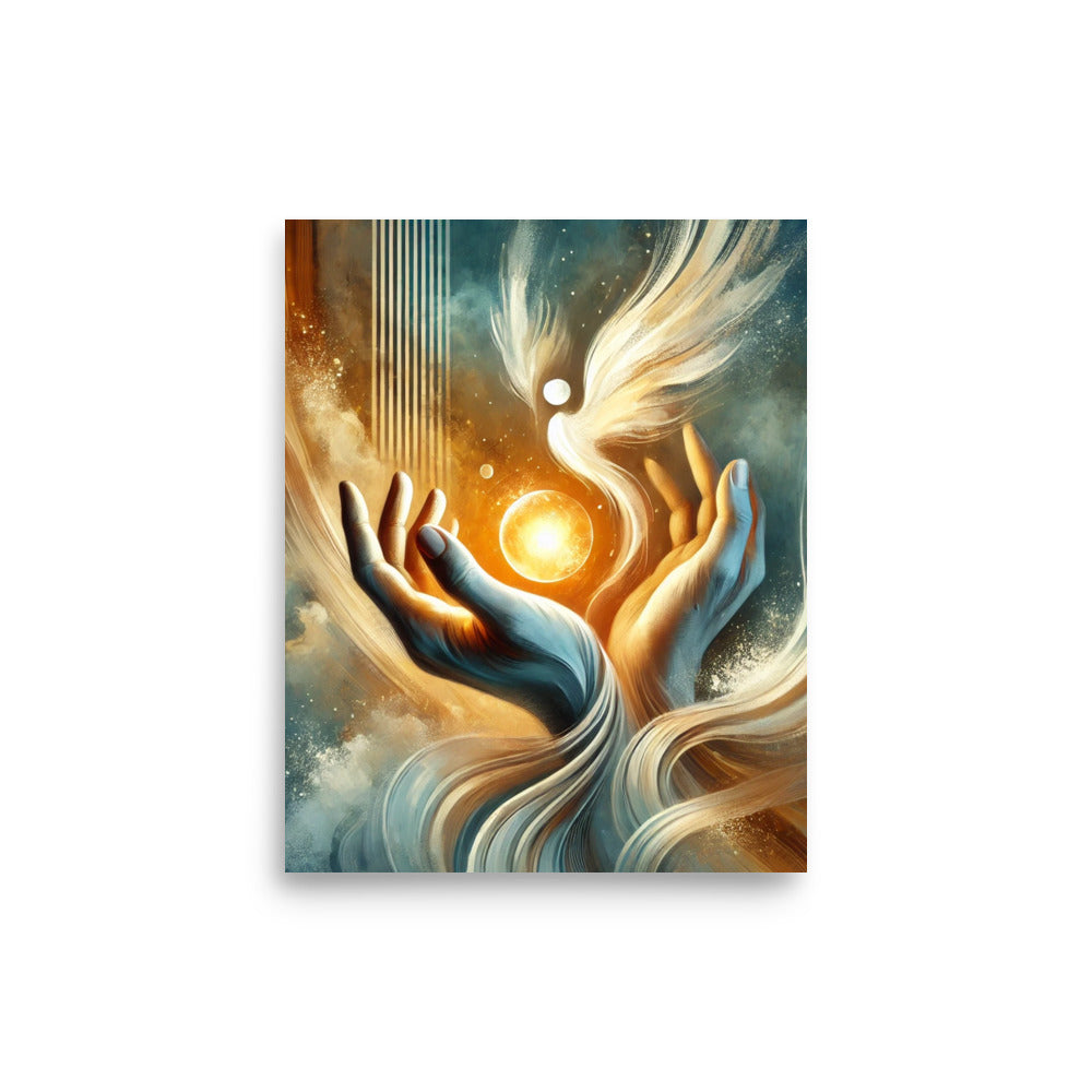 Celestial Harmony Poster Wall Art -RKM Inspiration - 41188226