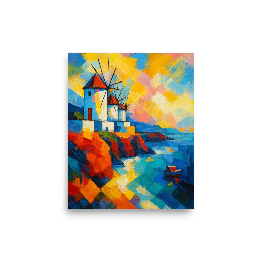 Winds of Aegean Dreams Poster Wall Art -RKM Inspiration - 83429425