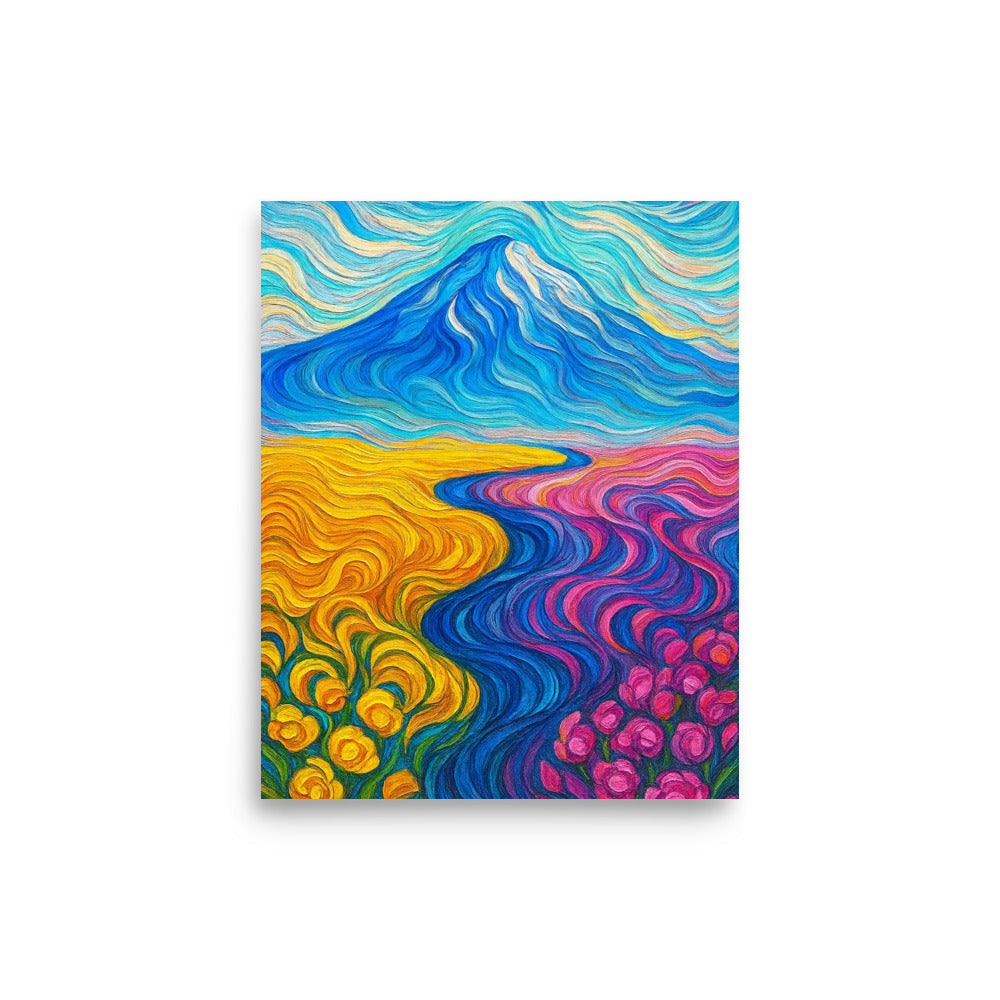Path of Blooming Horizons Poster Wall Art -RKM Inspiration - 53455364