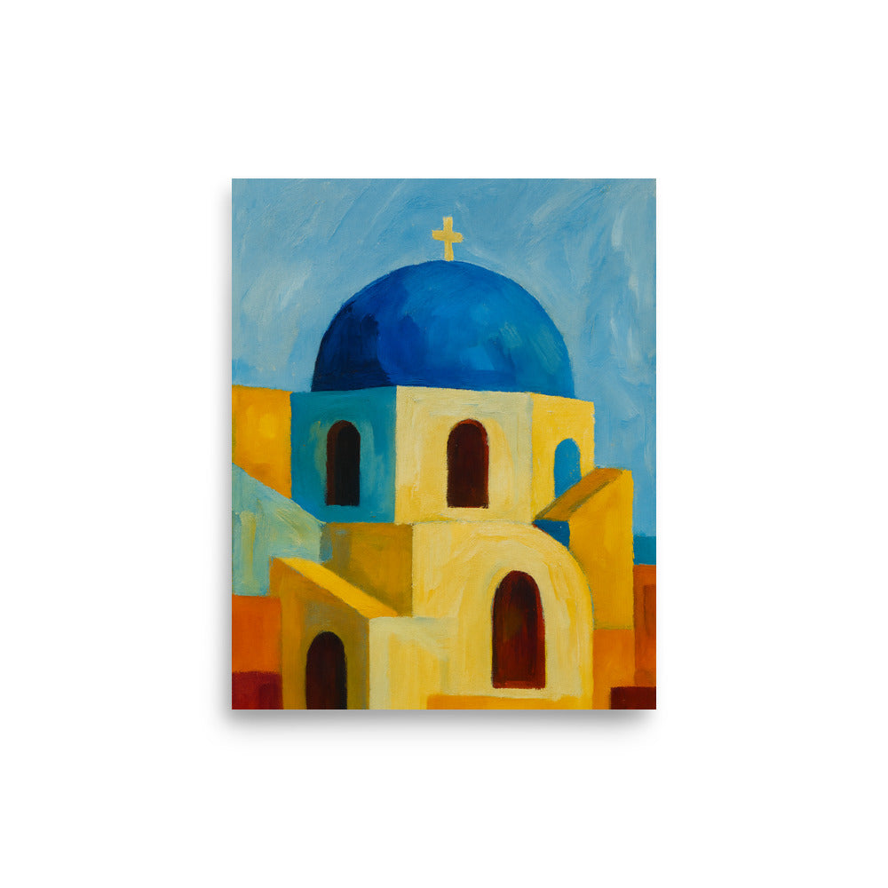 Echoes of Santorini Poster Wall Art -RKM Inspiration - 51639121
