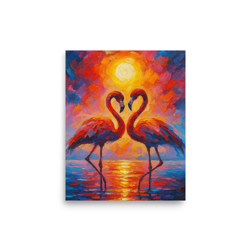 Love in Crimson Light - Wall Art Poster - RKM Inspiration  - 34964709