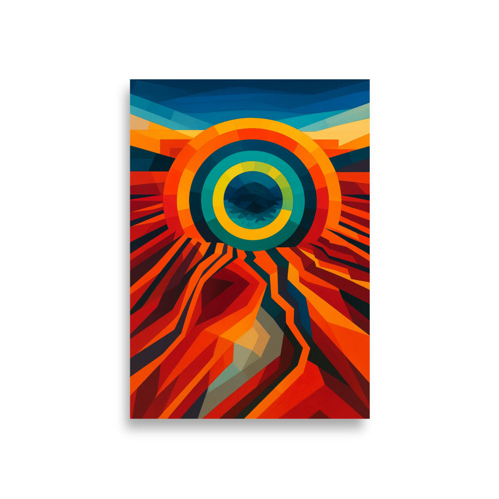 Transform Your Space with Thermal Pulse Poster Wall Art -RKM Inspiration - 19776339