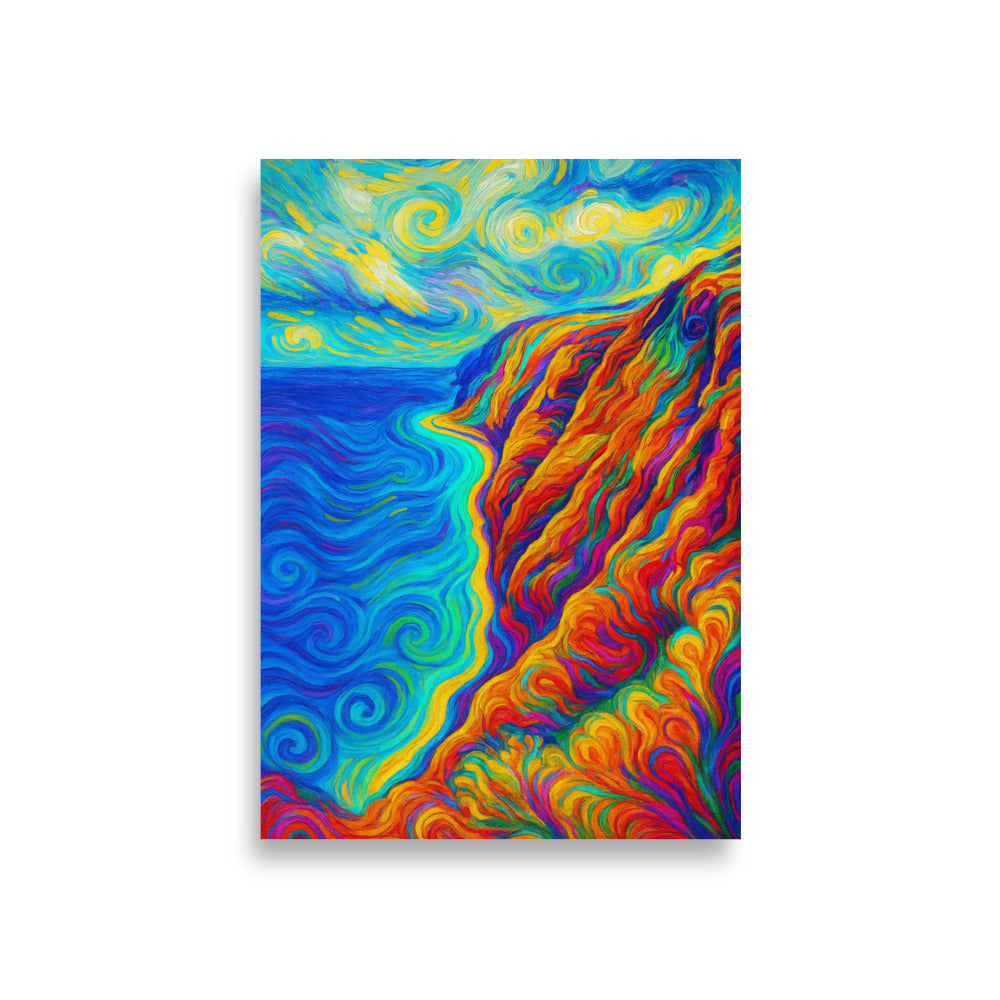 Euphoria of the Edge Poster Wall Art -RKM Inspiration - 99931856