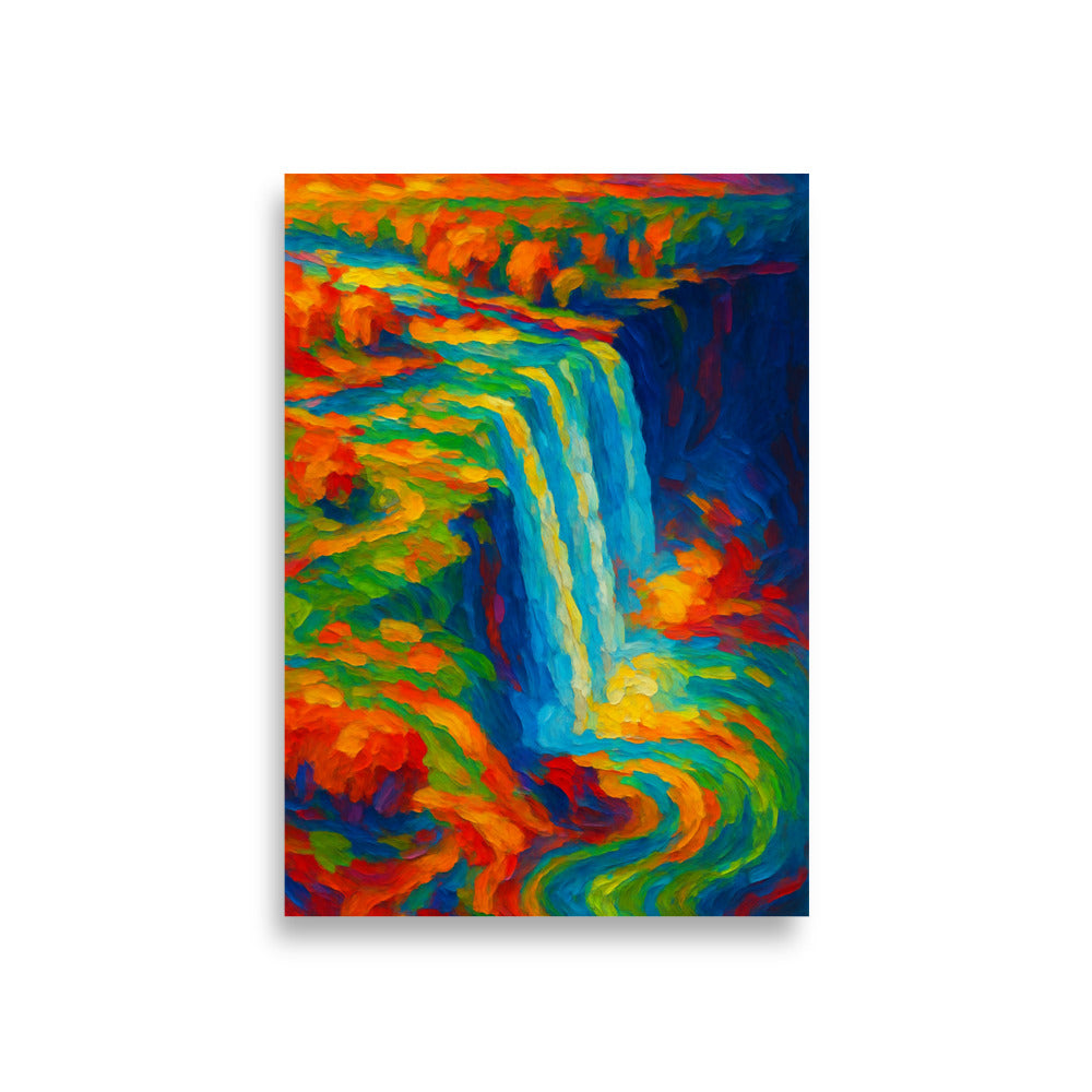 Symphony of the Falls Poster Wall Art -RKM Inspiration - 49630422