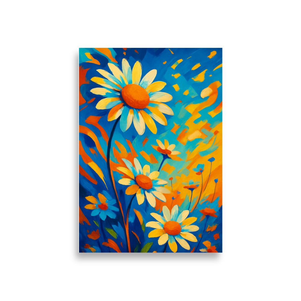 Fields of Golden Whimsy Poster Wall Art -RKM Inspiration - 25772255