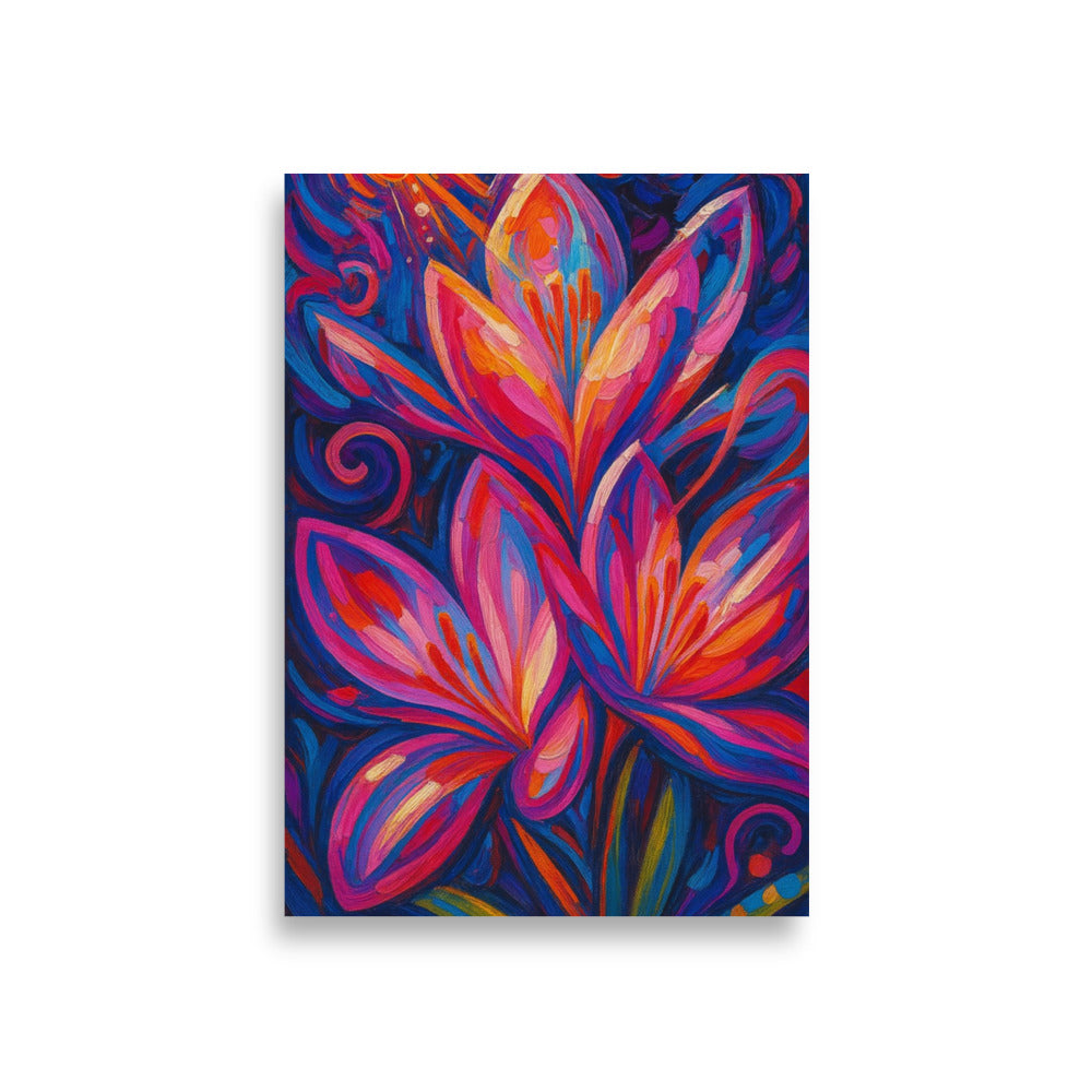 Petals of Radiance Poster Wall Art -RKM Inspiration - 79898185