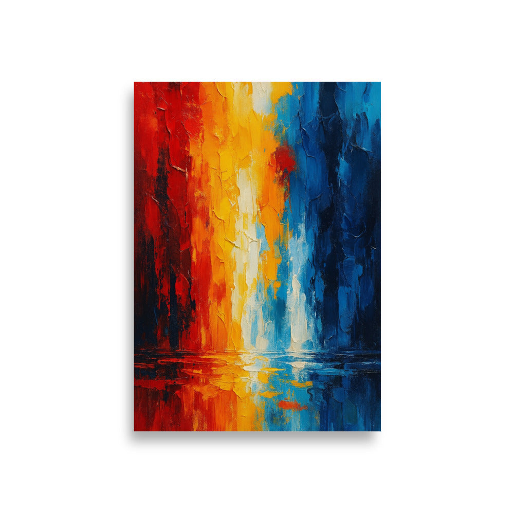 Echoes of Autumn Reflections Poster Wall Art -RKM Inspiration - 76858428