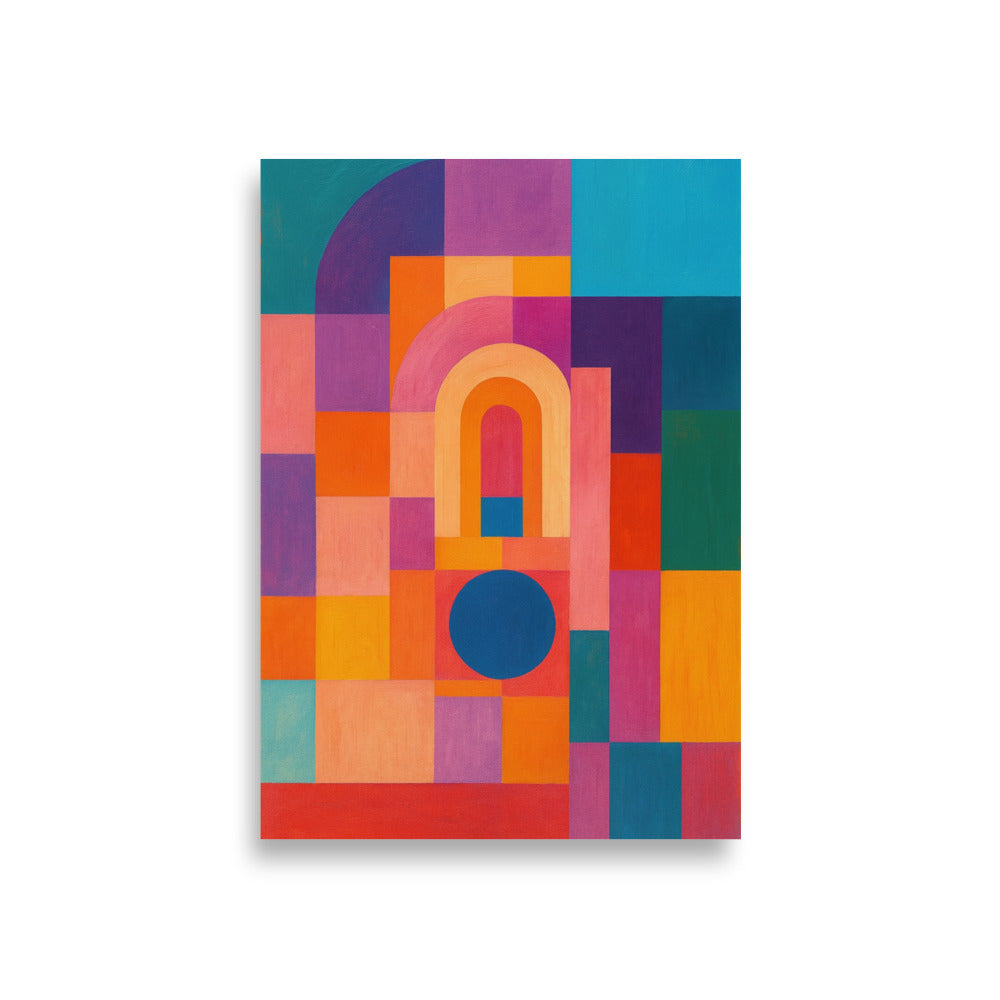 Echoes of Color and Light Poster Wall Art -RKM Inspiration - 81566156