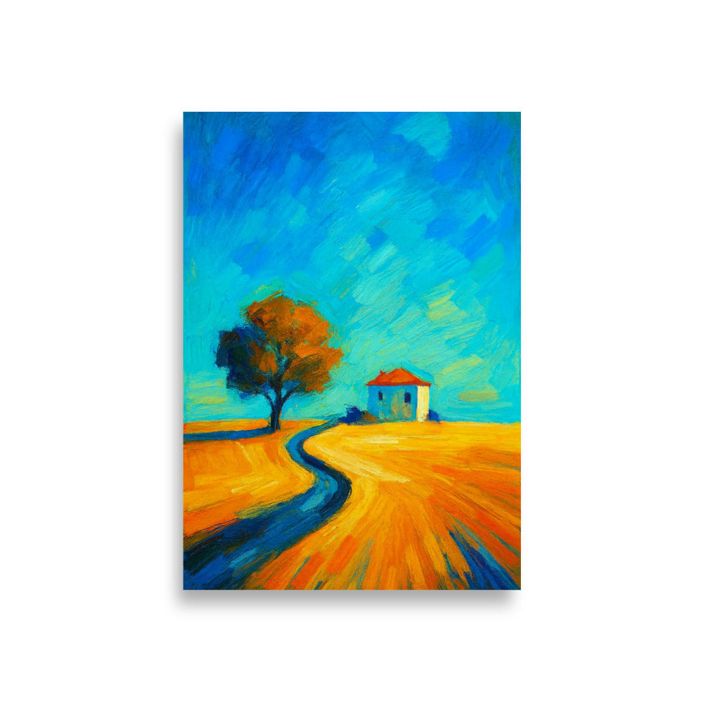 Solitude in Gold Poster Wall Art -RKM Inspiration - 42900516