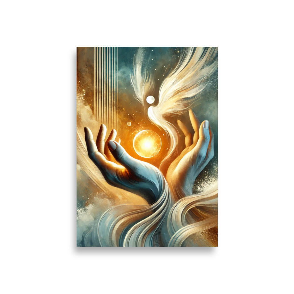 Celestial Harmony Poster Wall Art -RKM Inspiration - 48962214